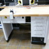 Freuding Möbel 126 cm einer Arbeitsplatz mit Luftgitter und Absaugung 6430