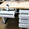 Freuding Möbel 126 cm einer Arbeitsplatz mit Luftgitter und Absaugung 6430 – Bild 5