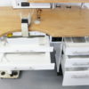 Freuding Dentalmöbel Arbeitstisch mit Bord, F1 Leuchte und Absaugung 1,46 m breit 6908 – Bild 2