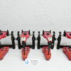 4 Artex Artikulator in Rot mit Platten im Set 7535