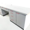 Unterschrank Nebenarbeitstisch Dentalmöbel Arbeitsplatz Dental 302 cm 7599 – Bild 5