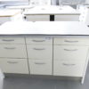 Unterschrank Nebenarbeitstisch Dentalmöbel Arbeitsplatz Dental 149 cm