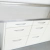 Unterschrank Nebenarbeitstisch Dentalmöbel Arbeitsplatz Dental 160cm – Bild 5