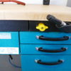 Freuding F 40 Einzeltisch Arbeitstisch mit Absaugung Techniktisch und F1 Lampe 7900 – Bild 7