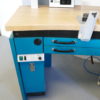 Freuding F 40 Einzeltisch Arbeitstisch mit Absaugung Techniktisch und F1 Lampe 7900 – Bild 6