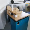 Freuding F 40 Einzeltisch Arbeitstisch mit Absaugung Techniktisch und F1 Lampe 7900 – Bild 3