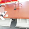 Freuding Möbel 2´er Arbeitstisch mit Freuding Absaugungen und Ablage 7904 – Bild 3