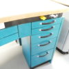Freuding F40 Einzeltisch Arbeitstisch mit Absaugung Techniktisch, F1 Lampe 7986 – Bild 3