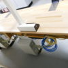 Freuding Dentalmöbel zweier Arbeitstisch mit Freuding Leuchten und Absaugungen 8075 – Bild 4