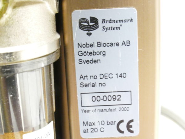 Nobel Biocare Shape Air High Speed Typ DEC-140 Turbine 8106 – Bild 4
