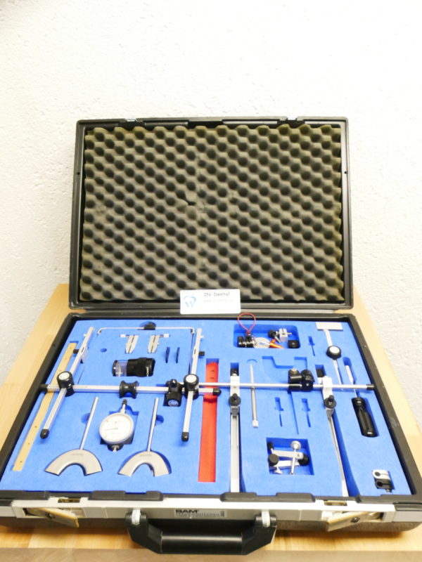 SAM AXIOGRAPH + Zubehör Präzisionstechnik Gesichtsbogen SET Koffer 8058
