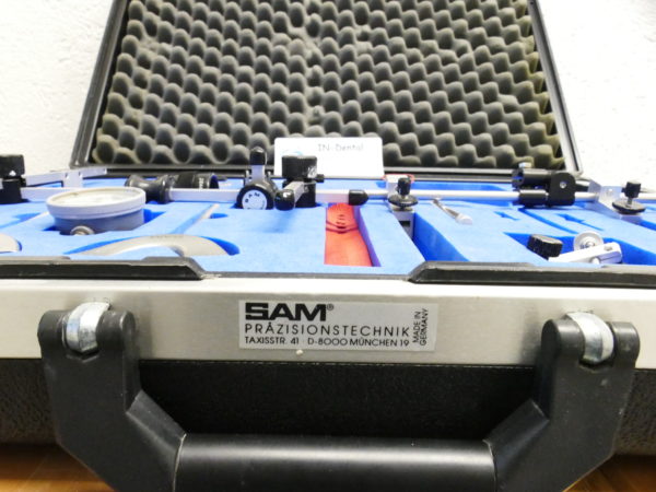 SAM AXIOGRAPH + Zubehör Präzisionstechnik Gesichtsbogen SET Koffer 8058 – Bild 7