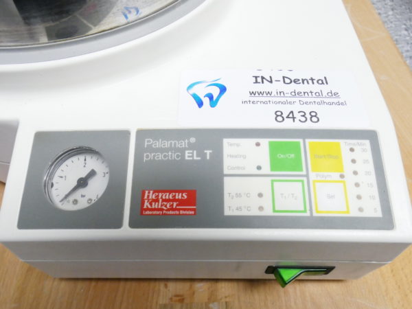 Heraeus Kulzer Palamat practic EL T hohe Version Drucktopf 8438 – Bild 6
