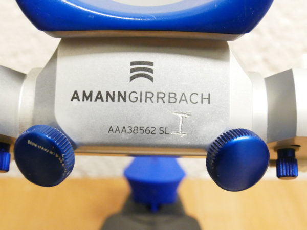 Amann Girrbach Artex SL Carbon Artikulator mit Splitex 8154 – Bild 4