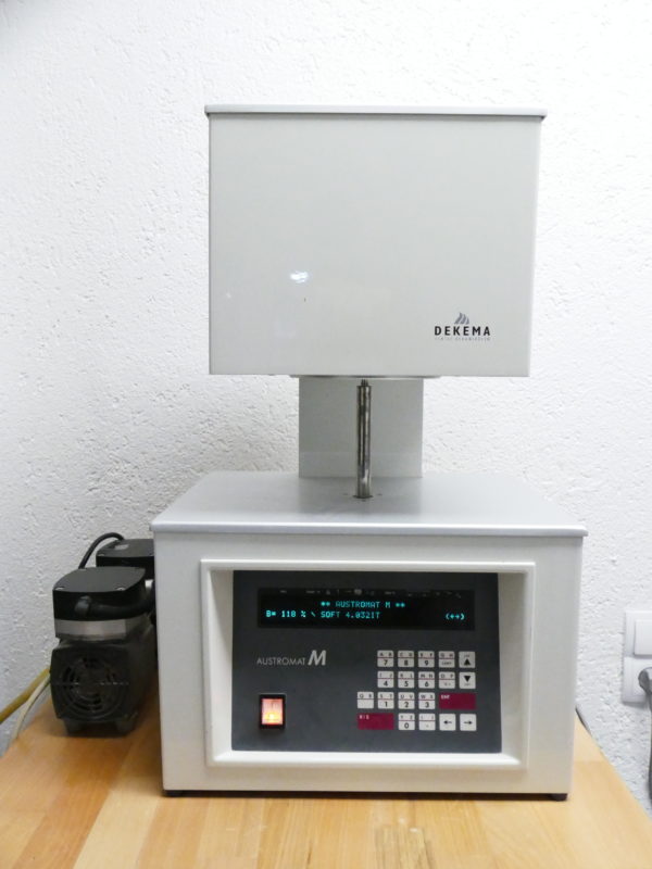 DEKEMA Keramikofen Typ AUSTROMAT M mit original Vakuumpumpe – Bild 2