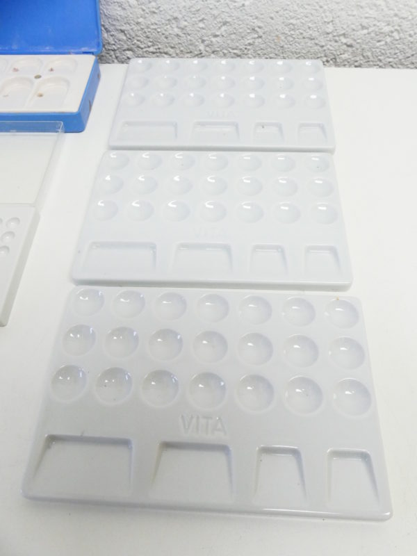 Keramik Anmischplatten als Set Tanaka, M+W und VIta im Set als Restposten 7853 – Bild 3