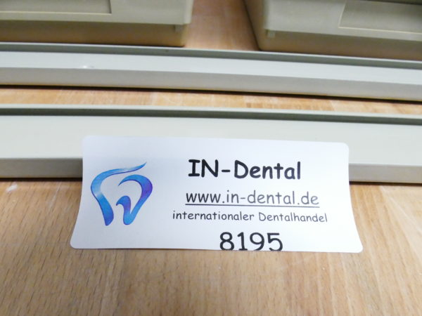 10 Kavo Arbeitsschalen mit Notizhalter mit 2 Schienen 8195 – Bild 4