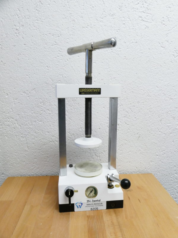 Wassermann Hydraulikpresse Typ WW-33 für 1-3 Küvetten 8205