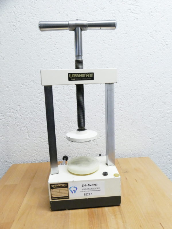 Wassermann Hydraulikpresse Typ WW-33 für 1-3 Küvetten 8237 – Bild 3