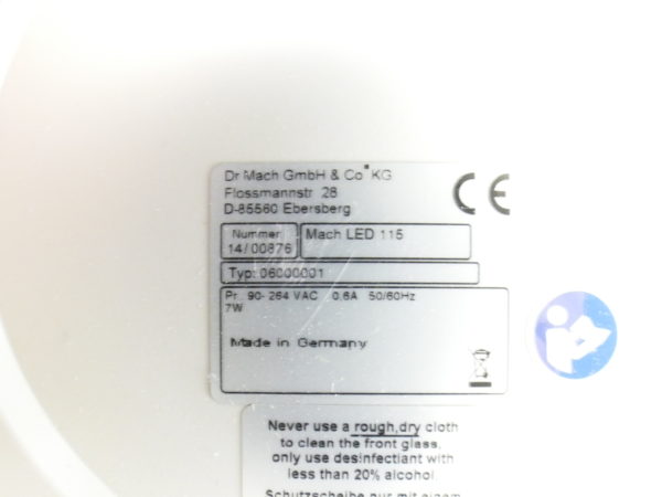 DR MACH Spotleuchte MACH LED 115 / Wandmodell 8253 – Bild 3