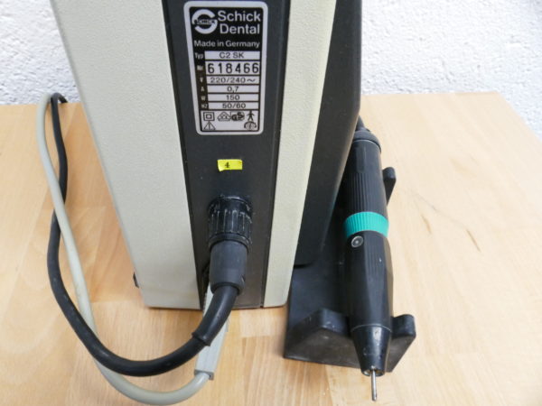 Schick C2 SK Technikmaschine mit Kniesteuerung überprüft 40.000 U/Min 8057 – Bild 3