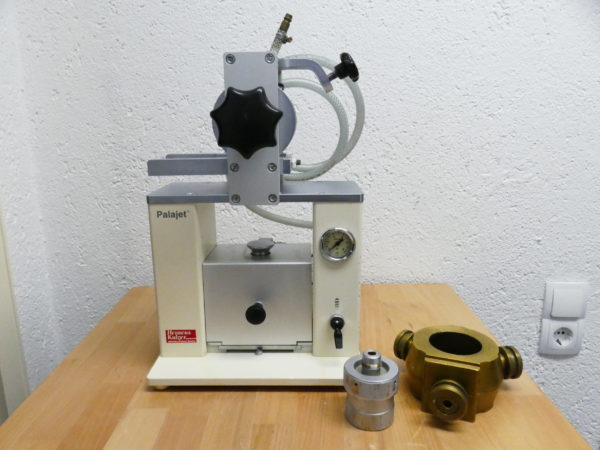 Heraeus Kulzer Palajet Druckluft Injektionsgerät mit Zubehör 8137