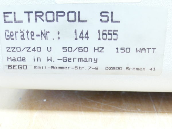 Bego Eltropol SL Glänzgerät 8252 – Bild 4