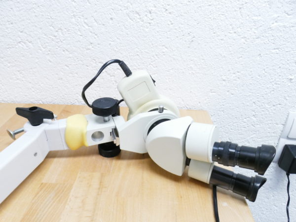 Stereo-Mikroskop mit Gelenkarm 10X mit Licht 8255 – Bild 3