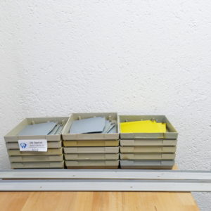 15 Kavo Arbeitsschalen mit Notizhalter mit 2 Schienen 8268
