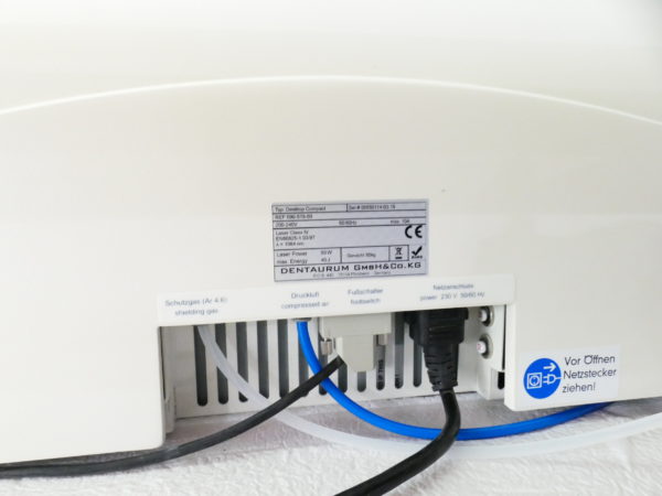 Laser von Dentaurum Typ Desktop compact mit Zubehör 8282 – Bild 5