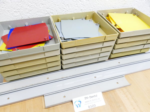 15 Kavo Arbeitsschalen mit Notizhalter mit 3 Schienen 8320 – Bild 3