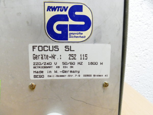 Bego Focus SL Punktschweißgerät Lötgerät 8325 – Bild 3