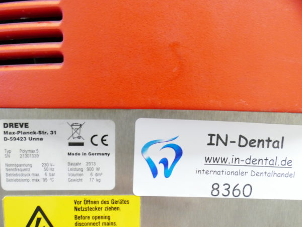 Dreve Typ Polymax 5 Polymerisation 8360 – Bild 3