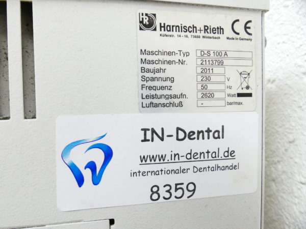 Harnisch + Rieth D-S 100 Dampfstrahlgerät 8359 – Bild 3