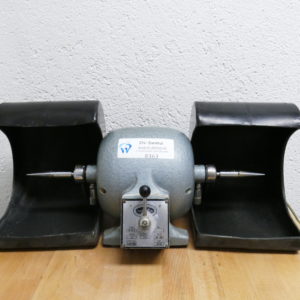 Poliermotor von Wassermann mit 1500 und 3000 U/Min und 2 Tröge 8363