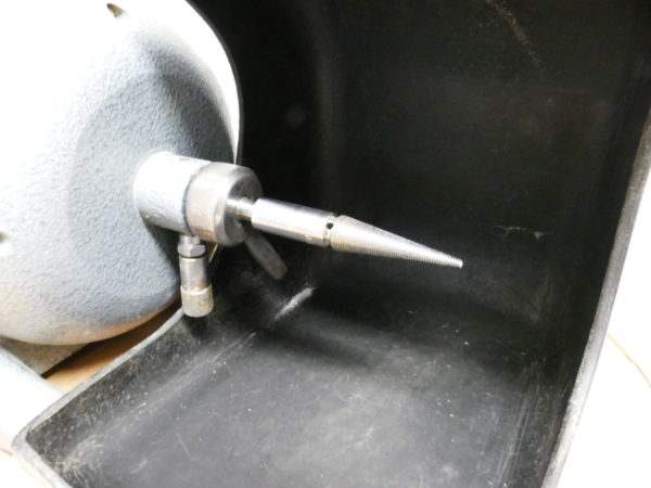 Poliermotor von Wassermann mit 1500 und 3000 U/Min und 2 Tröge 8363 – Bild 3