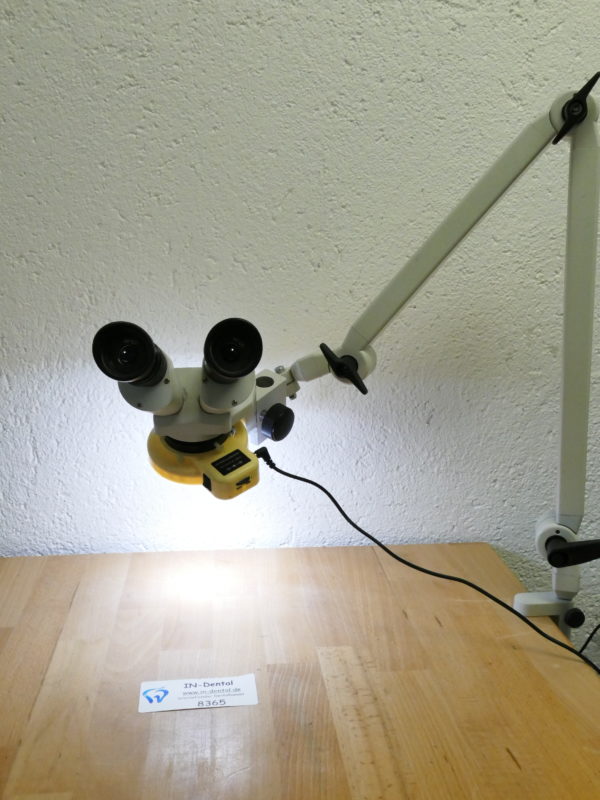 Eschenbach Mikroskop mit Gelenkarm und Licht 8365 – Bild 6