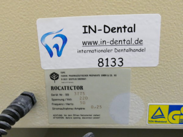 ESPE ROCATECTOR Präzisionsbeschichtungsgerät Sandstrahler 8133 – Bild 3