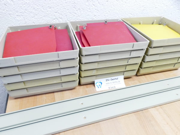 15 Kavo Arbeitsschalen mit Notizhalter mit 2 Schienen 8369 – Bild 4