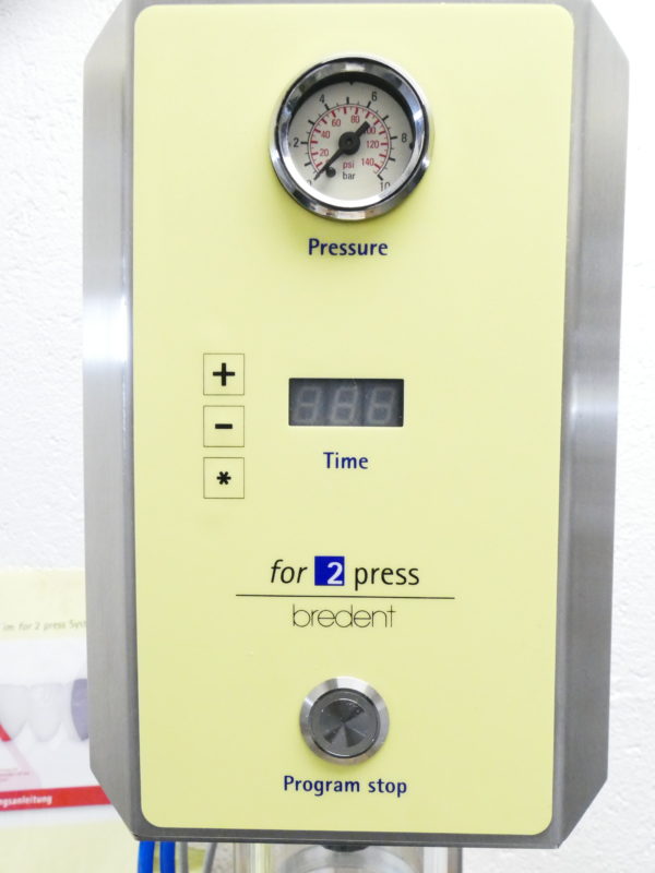 Bredent for 2 Press pneumatisches Vakuum-Pressgerät mit Zubehör 8404 – Bild 7