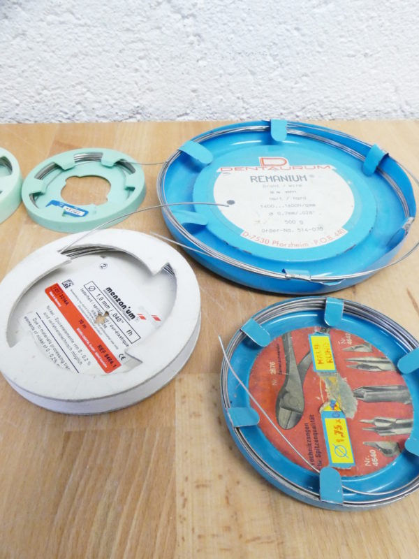 Restposten Remanium® Draht auf Spulen Dentaurum verschiedene Sorten im Set 8409 – Bild 6