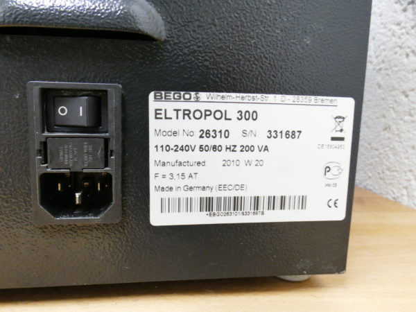 Bego Eltropol 300 Glanzgerät 8414 – Bild 4