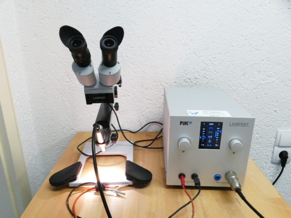 Lampert Denta Puk D2 Mikroimpulsschweißgerät Welding 8422