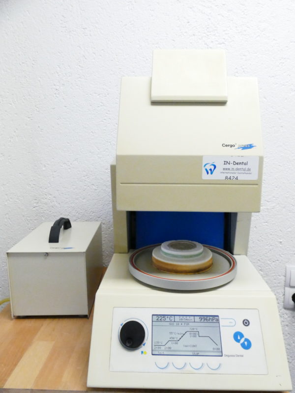 DEGUSSA Keramikpressofen Typ Cergo press 8424