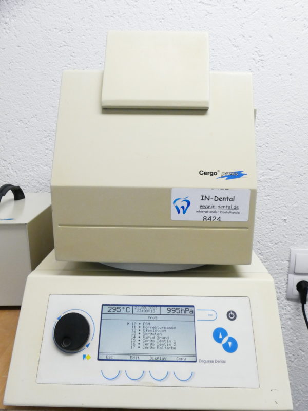 DEGUSSA Keramikpressofen Typ Cergo press 8424 – Bild 6