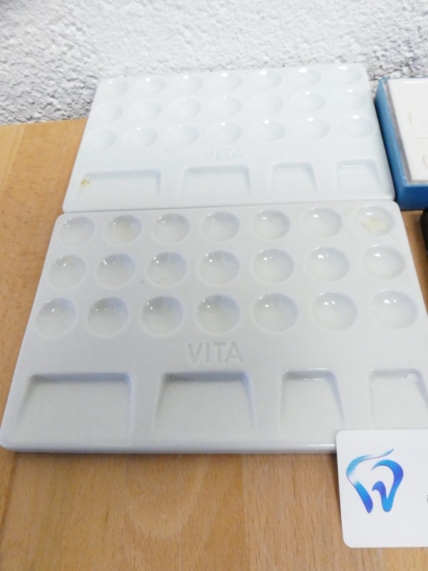 Keramik Anmischplatten als Set Tanaka und Vita im Set als Restposten 8342 – Bild 4