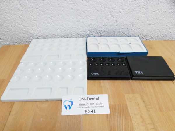 Keramik Anmischplatten als Set Tanaka und Vita im Set als Restposten 8341