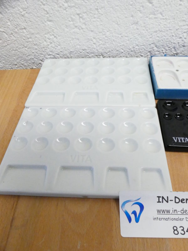 Keramik Anmischplatten als Set Tanaka und Vita im Set als Restposten 8341 – Bild 4