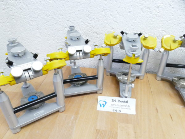 4 Stück im Set Sam 2 P Hohe Version Artikulator mit Magentplatten 8419 – Bild 3