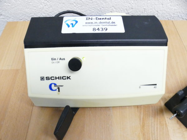 Schick C1 Master Handstück mit C1 SF Fußanlasser 8439 – Bild 6